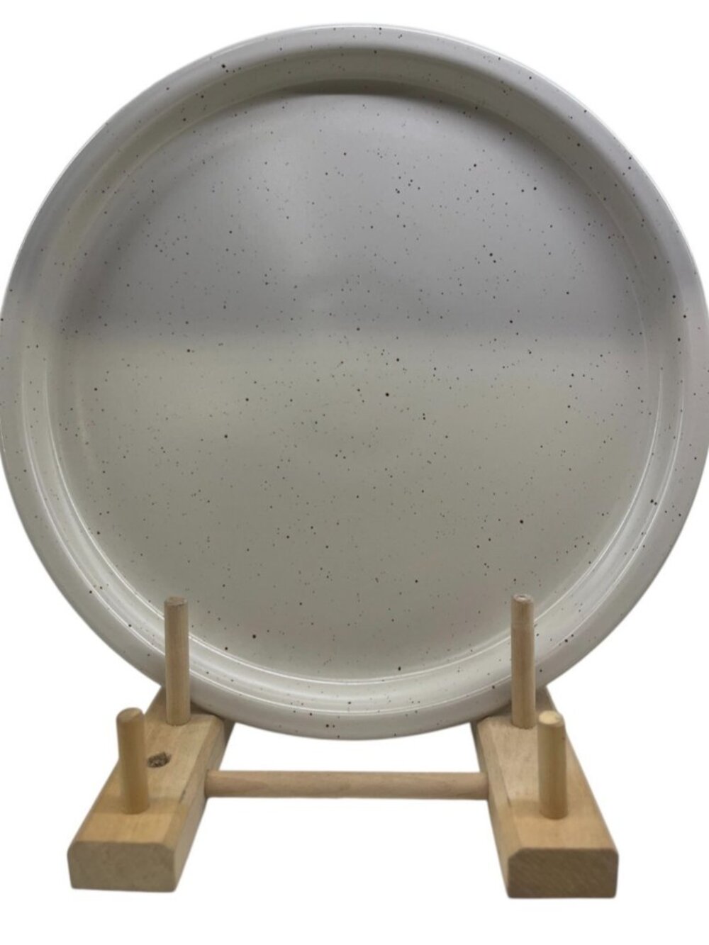 New IKEA DAGGASTER Plate Dotted/Light Beige 26 cm (10 ") 806.235.56